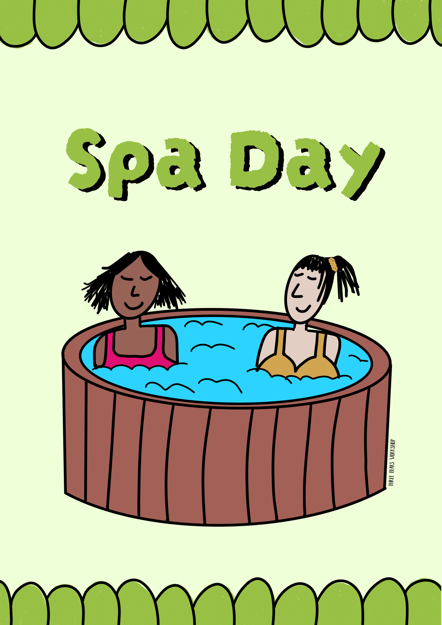 Spa Day Print