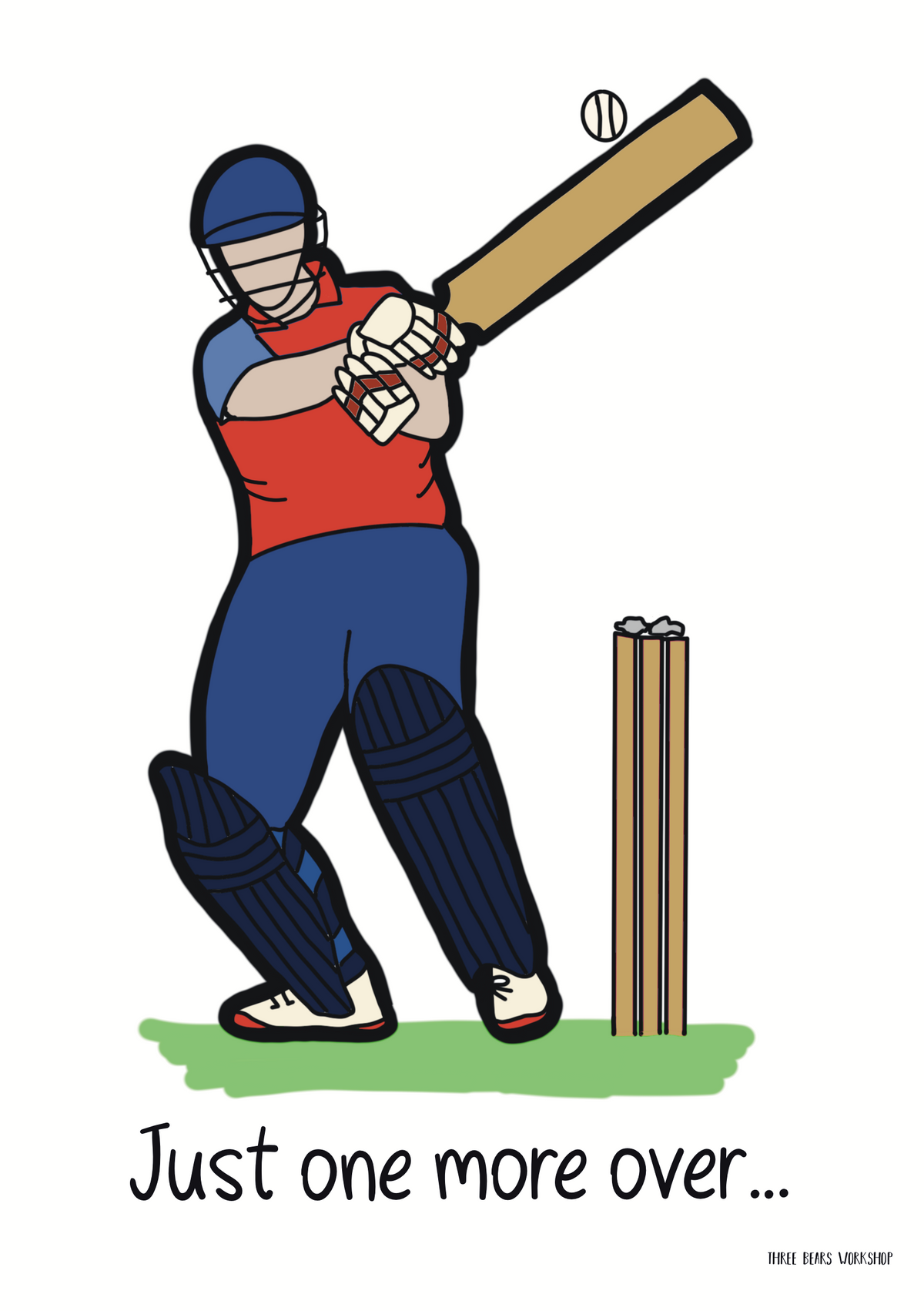 Cricket Art Print
