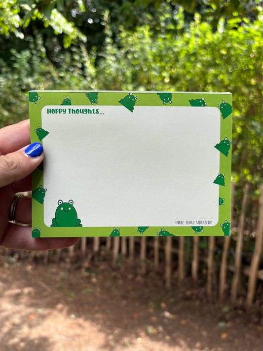 Mini Frog Notepad