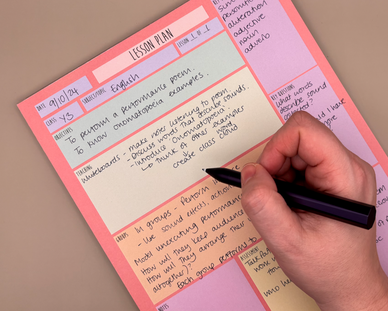 Lesson Planner